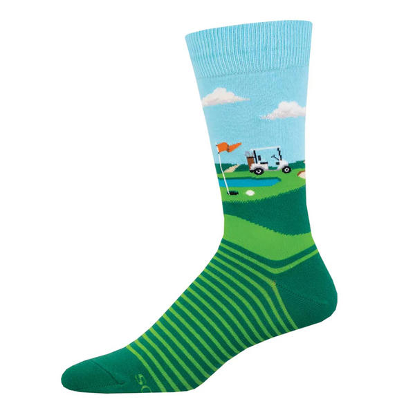Socksmith Socks Mens Fore Putt Green