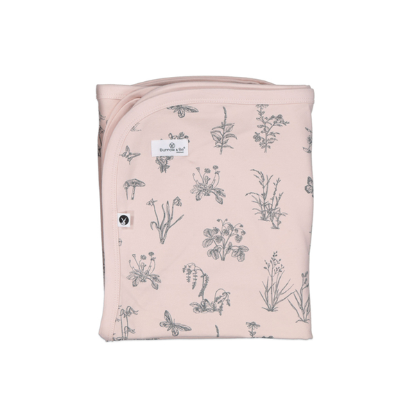 Baby Swaddle Meadow Blush