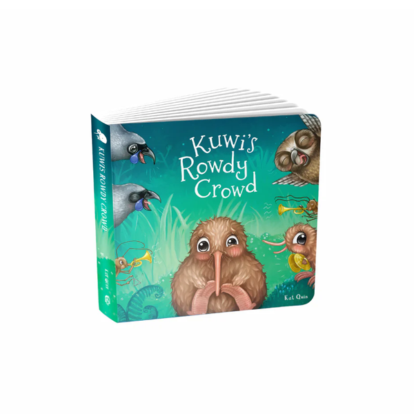 Kuwi's Rowdy Crowd Board Book