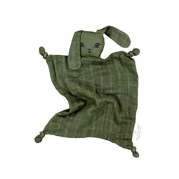 Muslin Bunny Comforter Olive