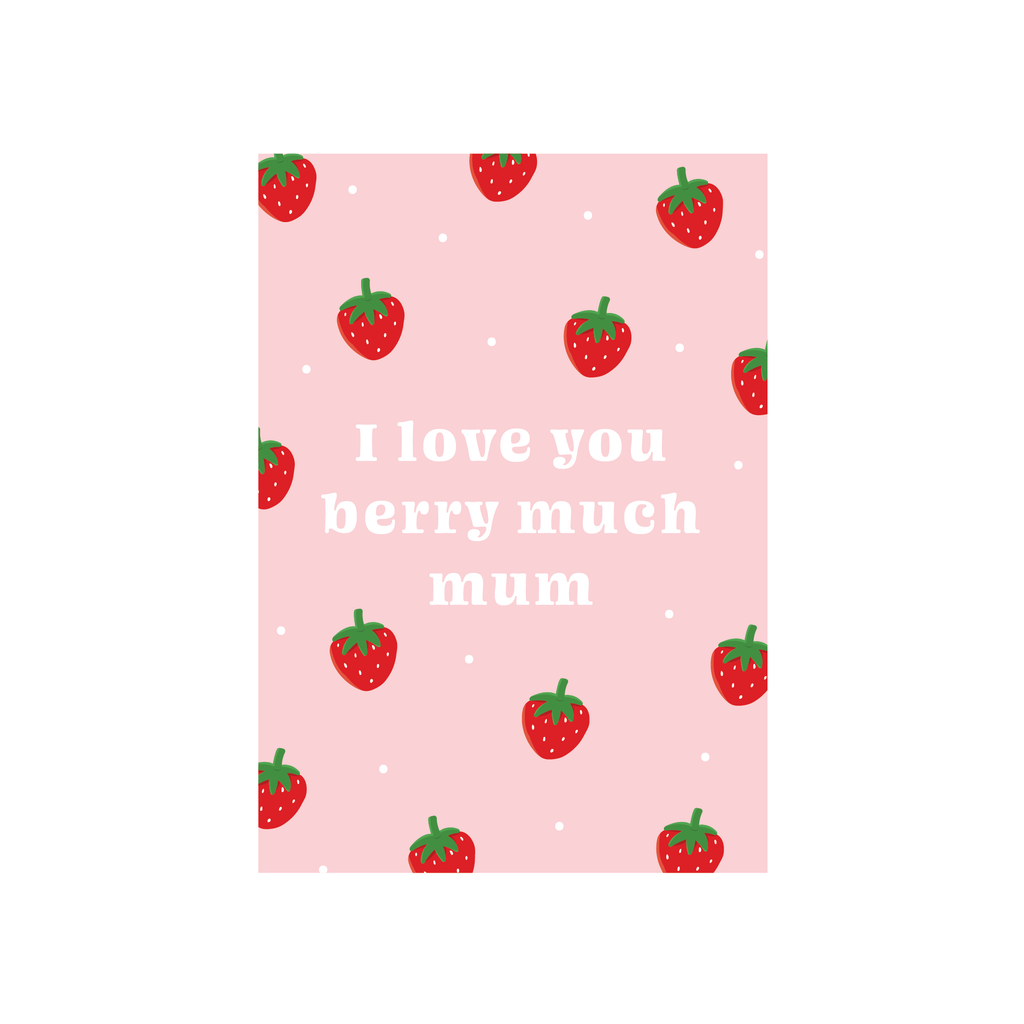 Iko Iko Strawberry Card Berry Mum