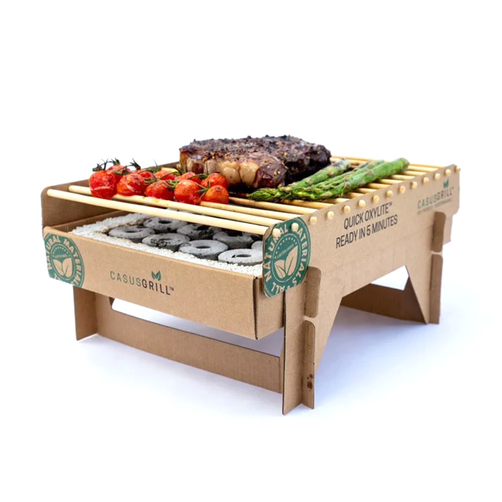 Casusgrill Bamboo Disposable Instant Grill
