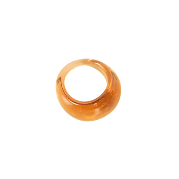Glass Ring Gold