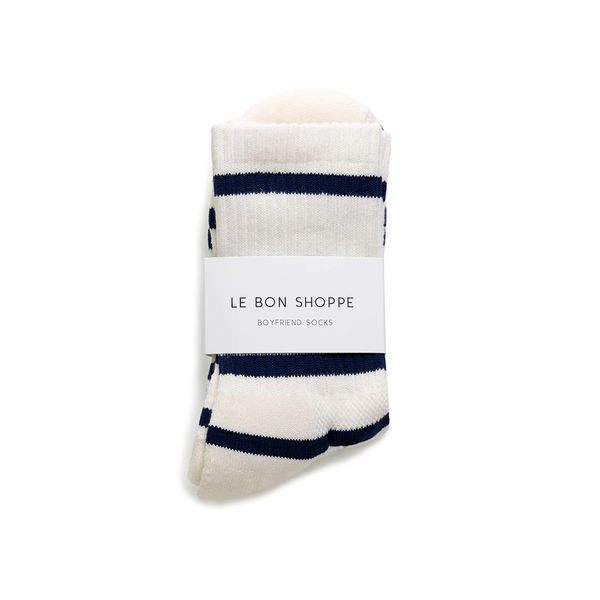Le Bon Shoppe Socks Boyfriend Extended Sailor Stripe