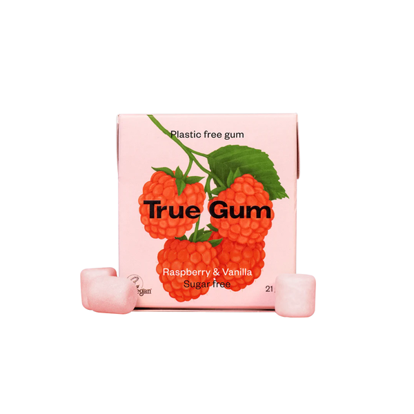 True Gum Raspberry and Vanilla 21g