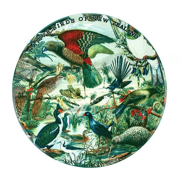 Ceramic Coaster Native Birds