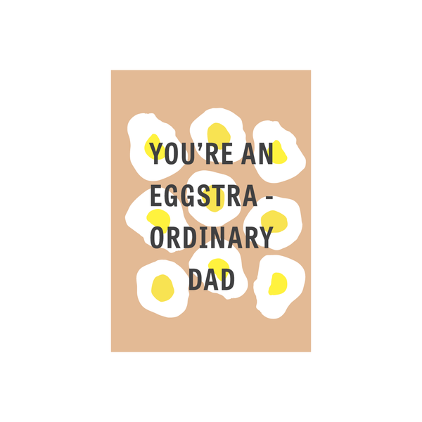 Iko Iko Father's Day Card Eggstraordinary