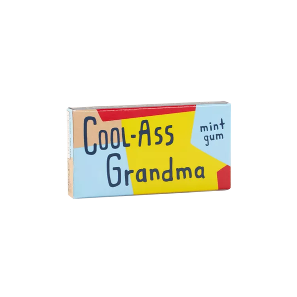 Blue Q Chewing Gum Cool Ass Grandma