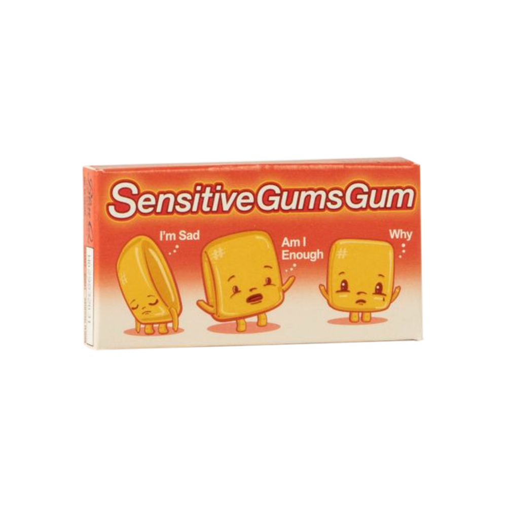 Blue Q Chewing Gum Sensitive Gums