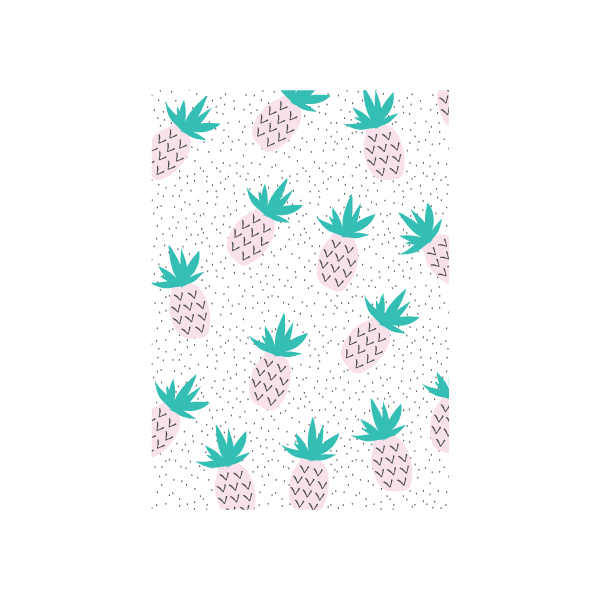 Iko Iko Colour Pop Card Pineapple