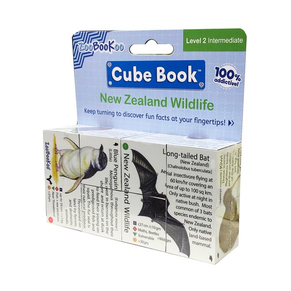 New Zealand Wildlife Cube Book