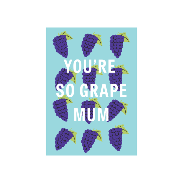 Iko Iko Fruit Mum Card Grape