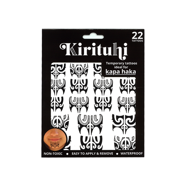 Kirituhi Temporary Tattoos Chin