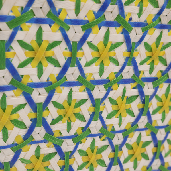 Zay Burmese Woven Basket Sol Large Assorted Iko Iko