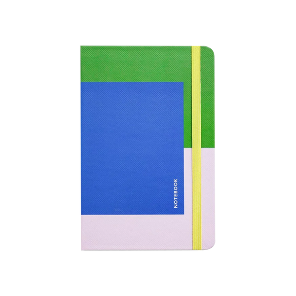 Lettuce A6 Hard Cover Notebook Colour Block