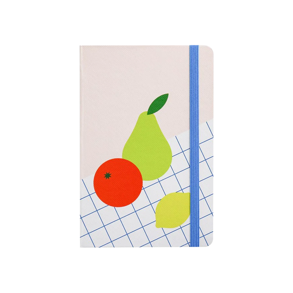 Lettuce A6 Hard Cover Notebook Fruit Picnic