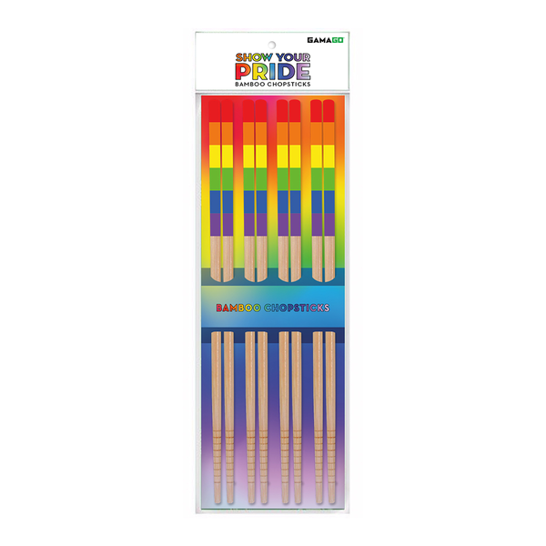 GAMAGO Show Your Pride Chopsticks Pack of 4 Pairs