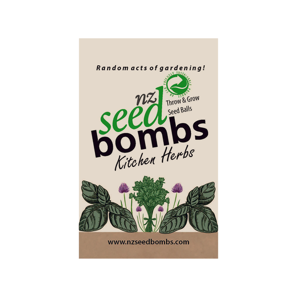 NZ Seed Bombs Kitchen Herbs