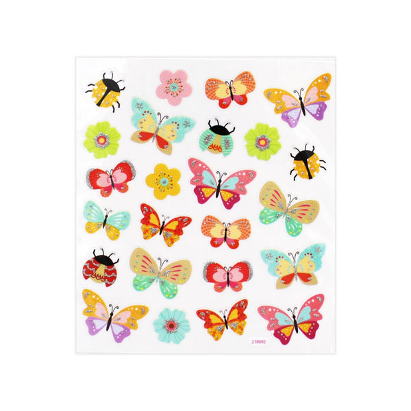 Glitter Butterfly Stickers