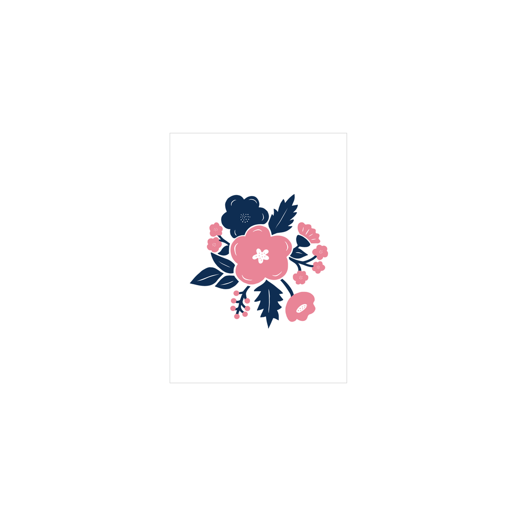 Iko Iko Mini Card Talula Floral Bloom