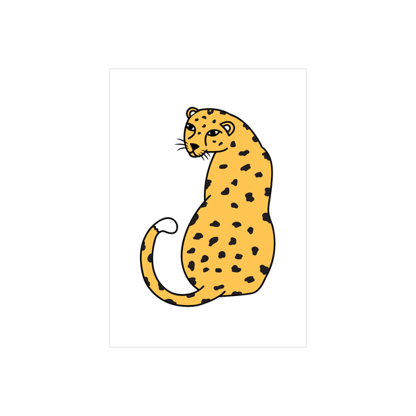 Iko Iko Talula Card Leopard