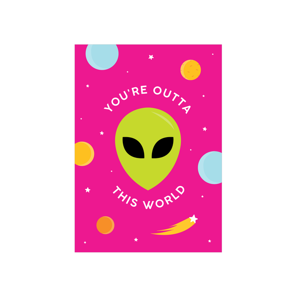 Iko Iko Pop Fun Card Alien