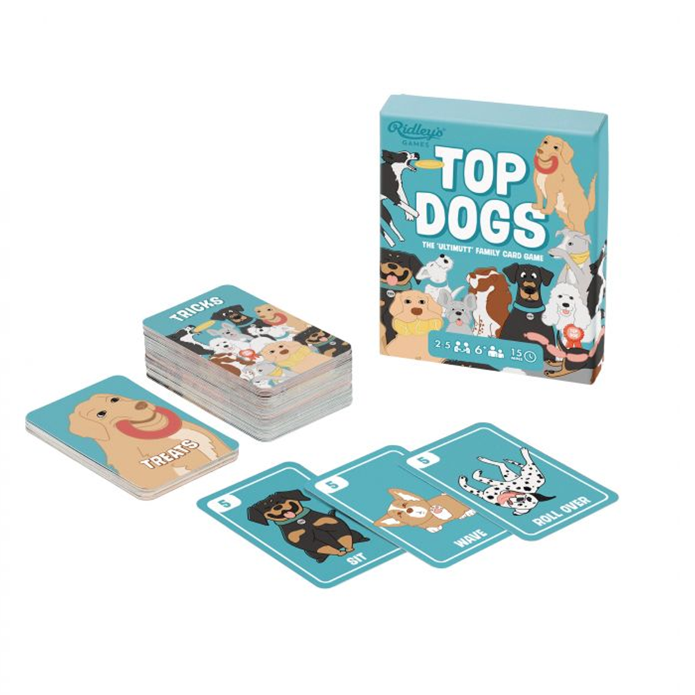 Ridley's Top Dogs Family Card Game