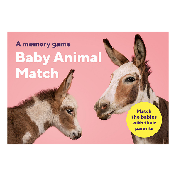 Baby Animals Match Memory Game