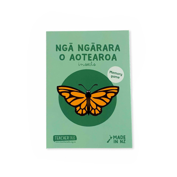 Ngā Ngārara O Aotearoa Insects Memory Game