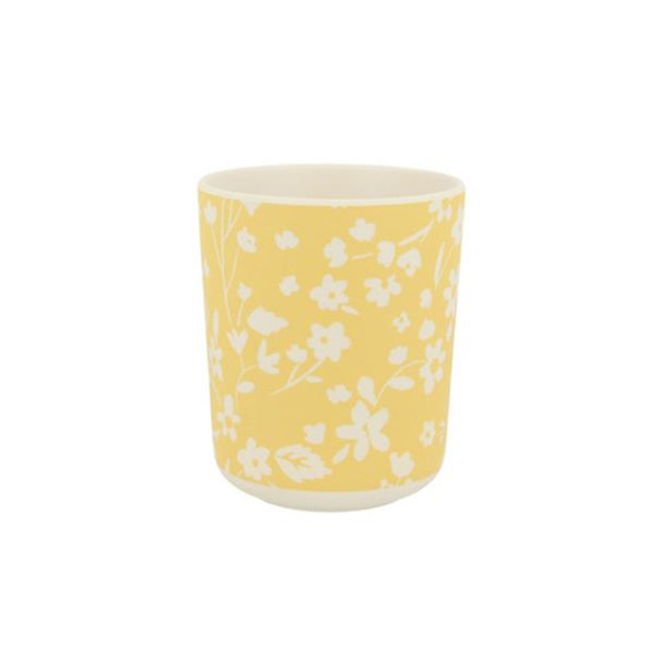 Meri Meri Bamboo Floral Cup Yellow