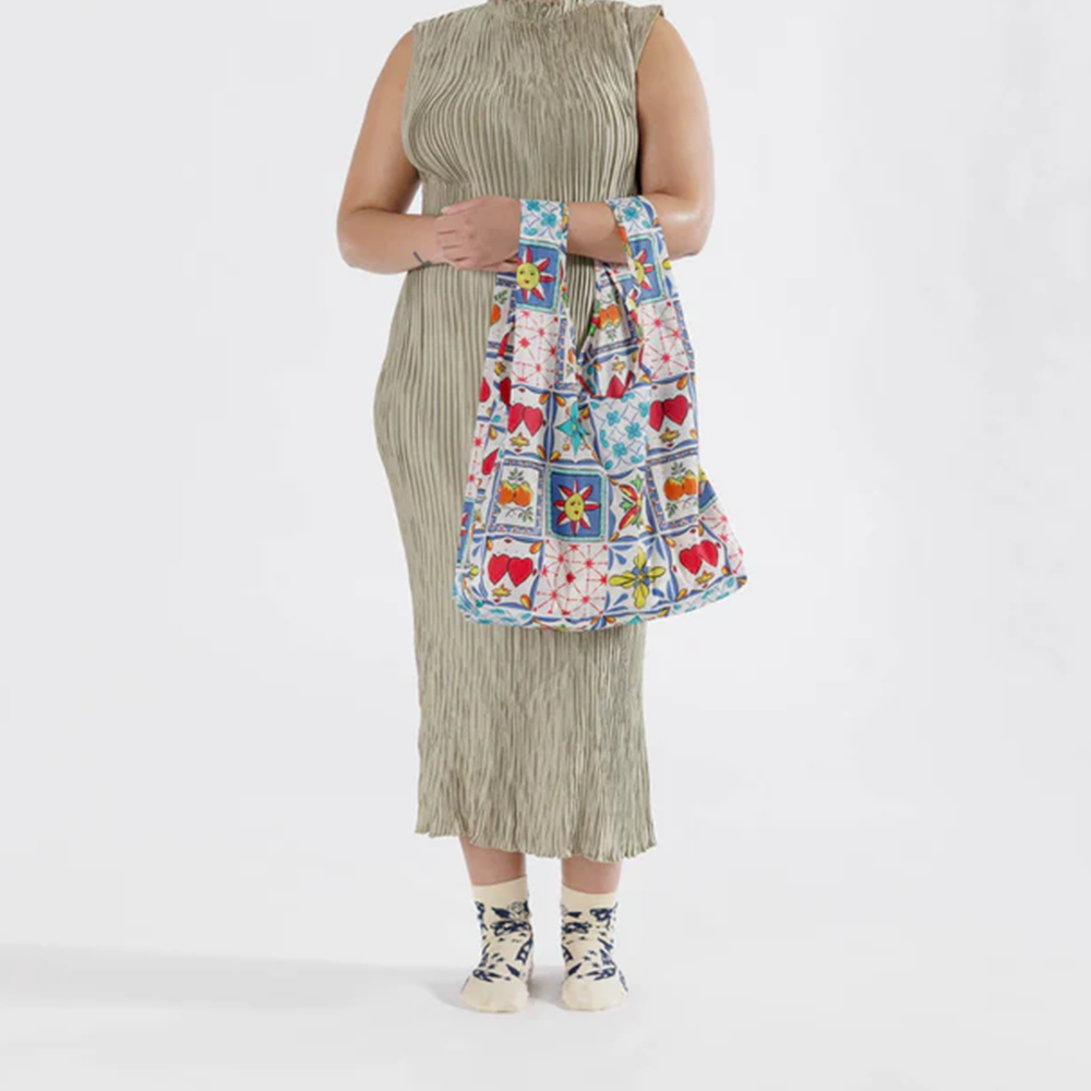 Baggu Standard Reusable Bag Sunshine Tile