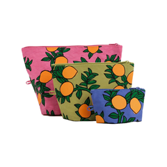 Baggu Go Pouch Orange Trees