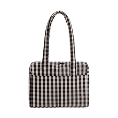 Baggu Everyday Cloud Bag Black and Cream Gingham