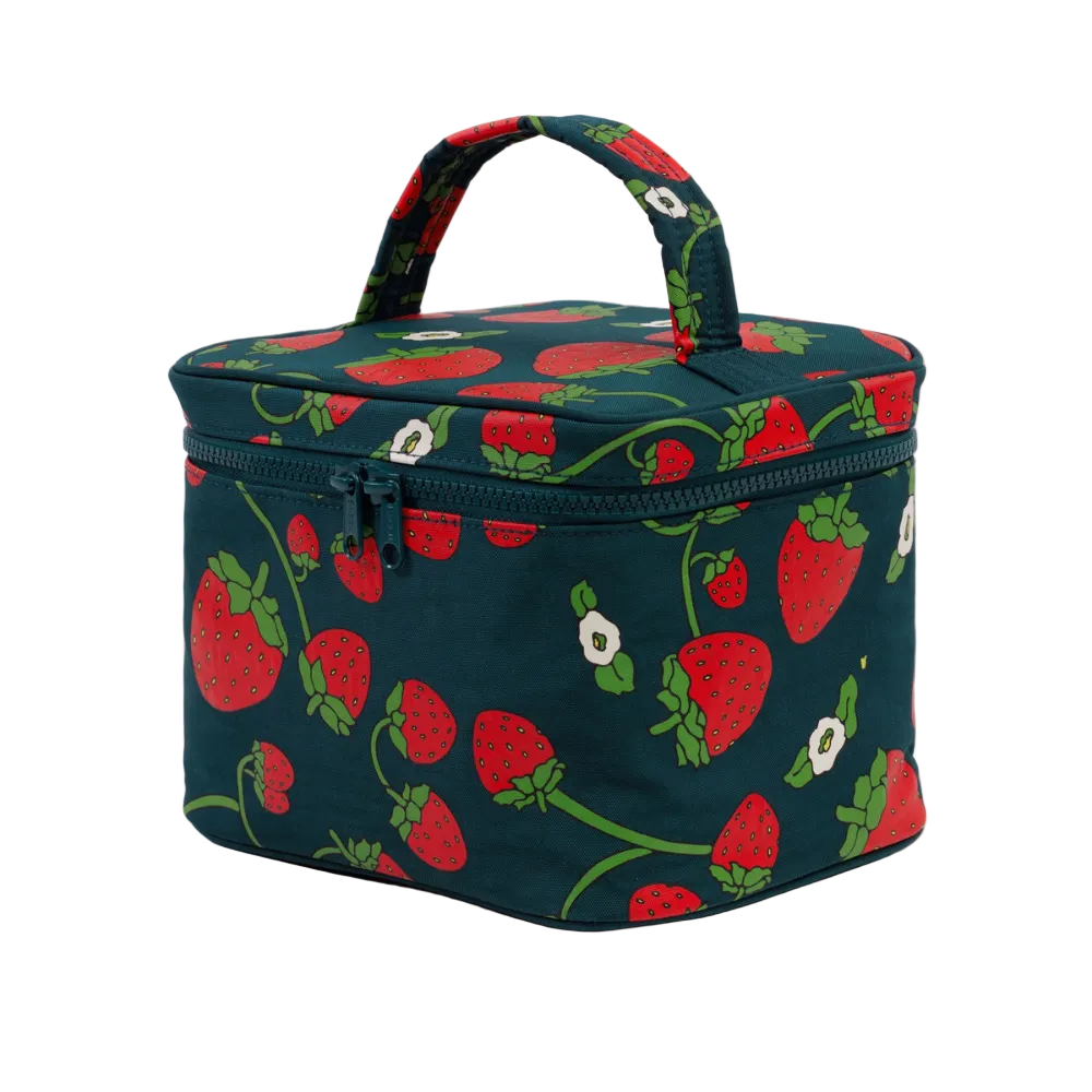 Baggu Large Cosmetic Case Strawberry Blossom