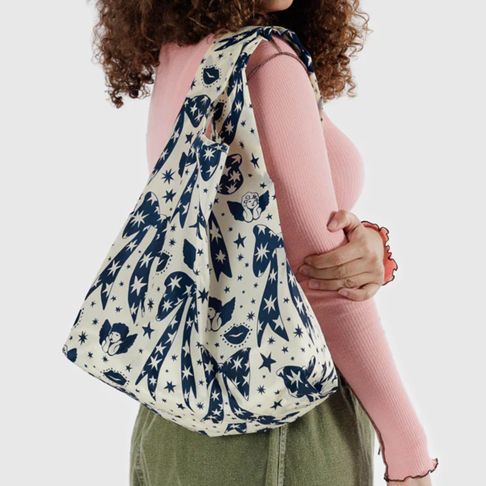 Baggu Standard Reusable Bag Cherub Bows