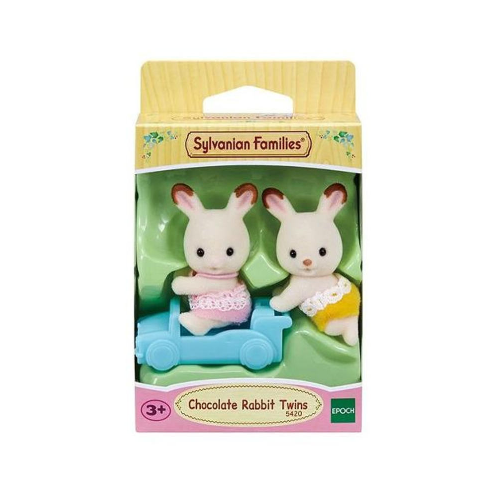 Sylvanian Families Chocolate Rabbit Twins