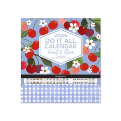 Orange Circle 2026 Magnetic Wall Calendar Do It All Fruit Flora