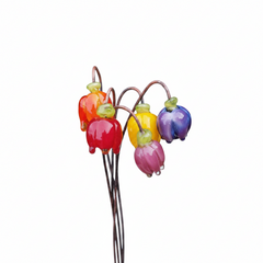 Rainey Designs Mini Bud Glass Stem Assorted