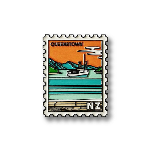 100% NZ Collectible Stamp Magnet Queenstown
