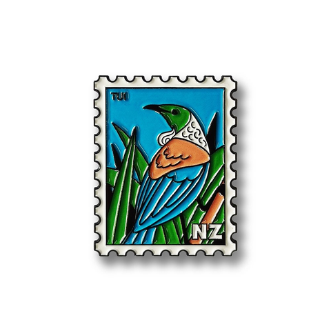 100% NZ Collectable Stamp Magnet Tūī