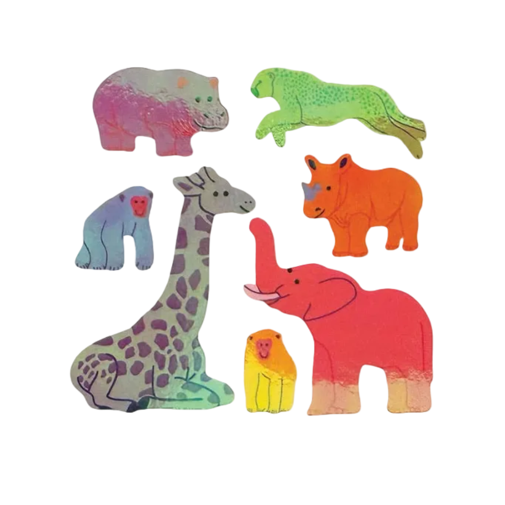 Sticker Garden Sheet Pearl Jungle Animal