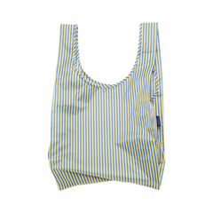 Baggu Standard Reusable Bag Blue Thin Stripe