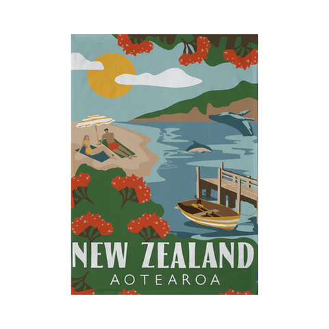 Moana Road Tea Towel Northern Beach
