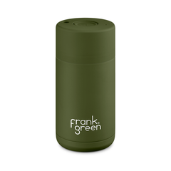 Frank Green Ceramic Reusable Cup 12oz Khaki