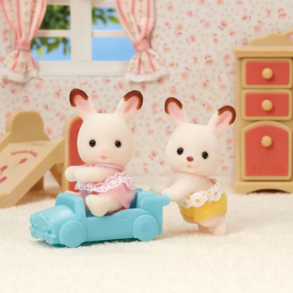 Sylvanian Families Chocolate Rabbit Twins