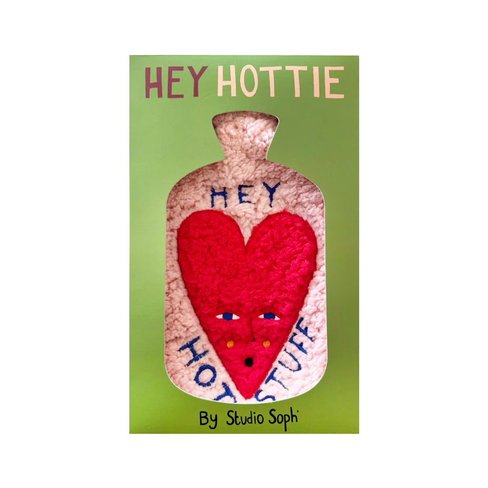 Studio Soph Hot Water Bottle Hey Hot Stuff