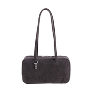 Baggu Denim Bowler Bag Washed Black Denim