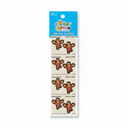 Sticker Garden Sheet Scratch and Sniff  Monkey Mango Scent