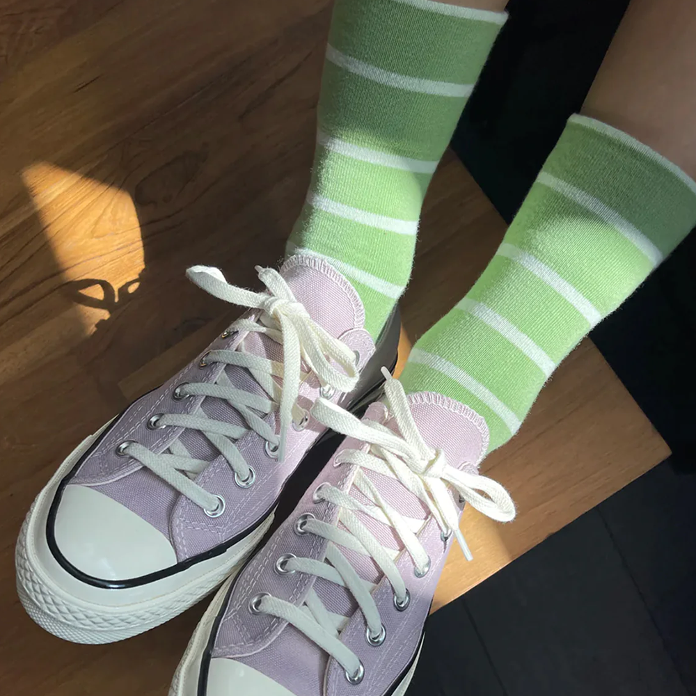 Le Bon Shoppe Socks Wally Wasabi