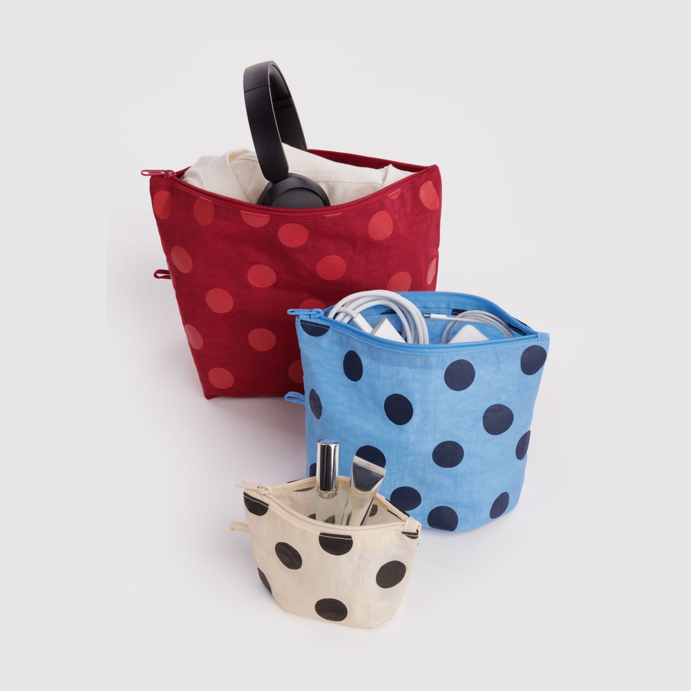 Baggu Go Pouch Polka Dot
